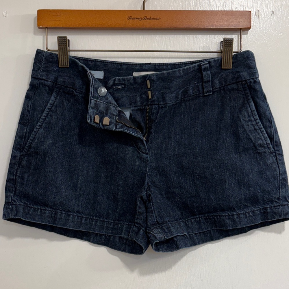 LOFT Dark Blue Jean Shorts